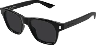 Saint Laurent Sunglasses, male, Black, Size: 50 MM SL 875 Sunglasses
