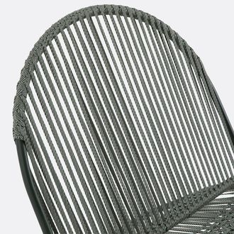La Redoute Interieurs Lage tuinstoel van gevlochten touw, TULA