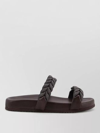 Brunello Cucinelli leather sandals