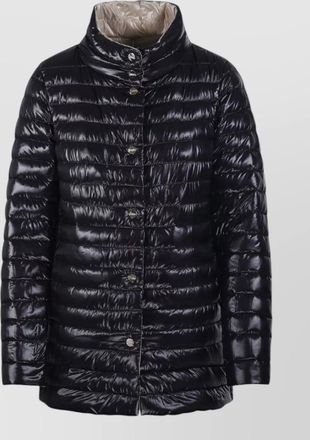 Herno down single breasted coat