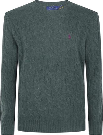 Polo Ralph Lauren Truien & Vesten, Heren, Groen, XL, Pullover met lange mouwen