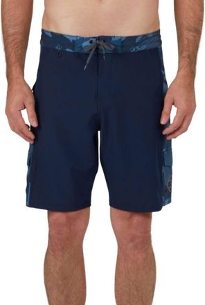 Salty Crew Transom Utility Boardshorts In Blue Camo