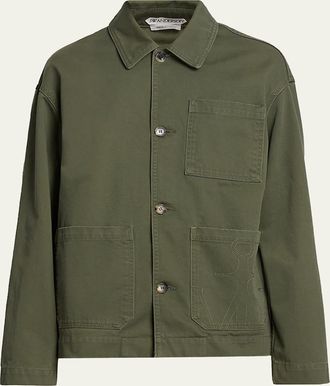 J.W.Anderson Mens Patch-Pocket Blouson Jacket