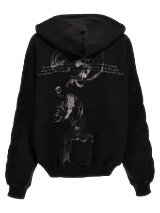 Off-white Hoodie - Black