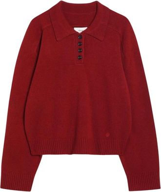 Loulou Studio Truien & Vesten, Dames, Rood, S, Kasjmier, Homere Sweater