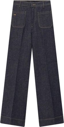 Victoria Beckham Alina Jeans - Dames - Loose Fit Jeans - Blauw - W26 L34 - Katoen - Jeans
