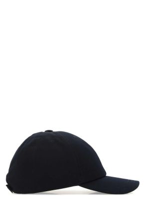Thom Browne Mens Midnight Blue Cotton Baseball Cap 415 Self: Cappelli Hat