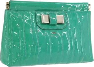 Chlo&eacute; Pre-owned Clutches, female, Green, Size: ONE SIZE Pre-owned Clutch Bag