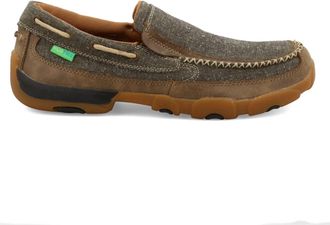 Twisted X Boots Mens Driving Moc Slip On Shoes In Dust