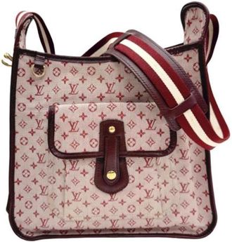 Louis Vuitton Pre-owned Vintage Schoudertas - Dames - Vintage Schoudertas - Rood - ONE Size - Leer - Vintage