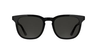 Calvin Klein Mens Sunglasses CK25536S - Black with Solid Grey Lens