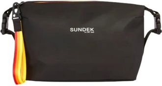 Sundek Tassen, unisex, Zwart, ONE Size, Beauty Case Con Scritta