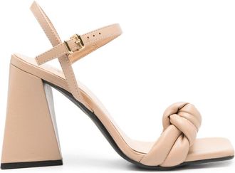 VAMSKO Eden 100mm leather sandals - women - Leather - 38 - Neutrals
