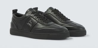 Christian Louboutin Retero logo leather sneakers