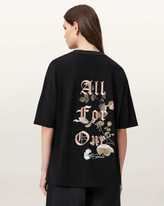 AllSaints Oneness Etta Oversized T-Shirt