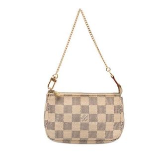Louis Vuitton Pre-owned Mini Bags, female, White, Size: ONE SIZE Pre-owned Mini Pochette Accessoires