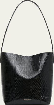 Mansur Gavriel Cabas Mini Watersnake Everyday Shoulder Bag