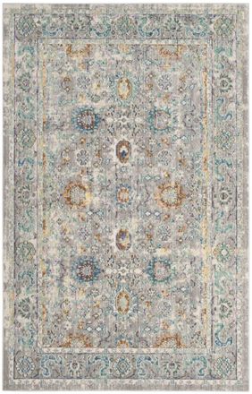 Safavieh Alfombra poli&eacute;ster grigio/multicolore 122 x 183 cm