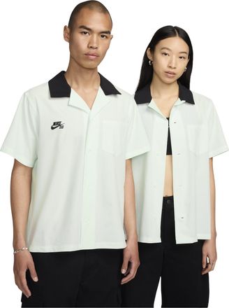 Nike SB Short-Sleeve Button-Up Skate Bowler Shirt Federation Agnostic FZ4059-394
