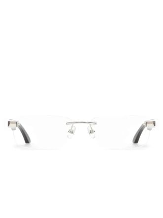 Maybach Eyewear Occhiali The Artist III - Rosso