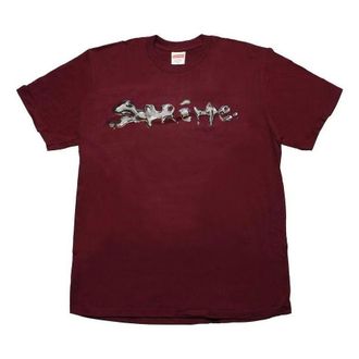 SUPREME FW18 Liquid T-shirt Red SUP-FW18-010B