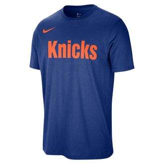 Nike New York Knicks Essentials Nike Mens NBA T-Shirt in Blue | HQ9059-495