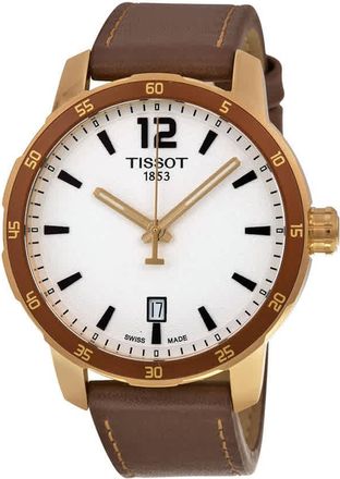 Tissot Quickster Silver White Dial Mens Watch T0954103603700