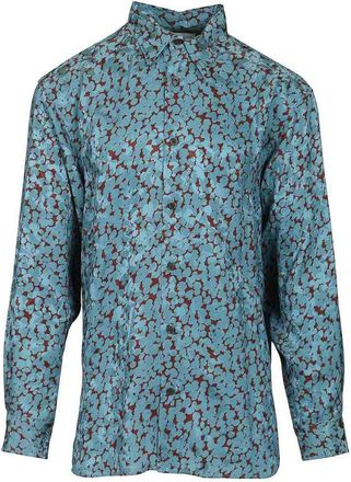 Dries Van Noten Shiny Satin Shirt