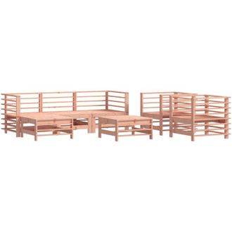 vidaXL Furniture Limited - Juego De Muebles De Jard&iacute;n 7 Pzas Madera