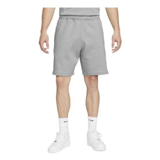 Nike Solo Swoosh Fleece Shorts Grey DV3055-063