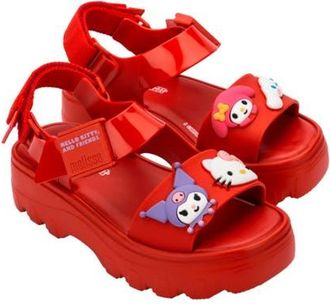 Melissa x Hello Kitty and Friends Lug Sole Sandal in Red at Nordstrom, Size 10