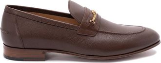 Valentino Garavani Vlogo Signature Leather Loafers