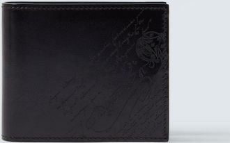 Berluti Makore Scritto leather bifold wallet