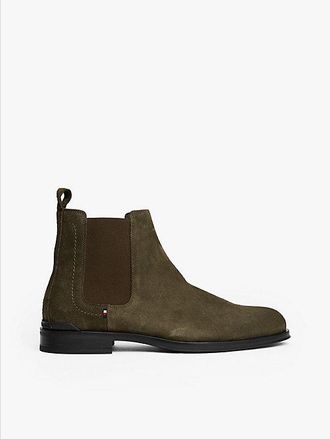 Tommy Hilfiger Suede Chelsea Boots