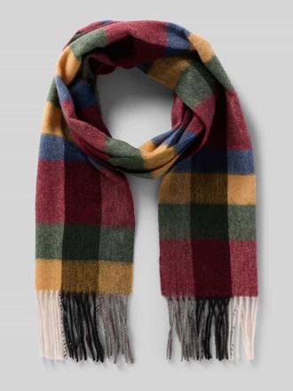 Ascot Schal aus Woll-Kaschmir-Mix in GELB, Gr&ouml;&szlig;e 1