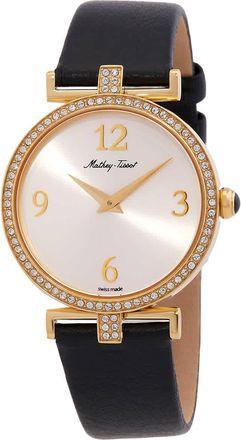 Mathey-Tissot Gaia Quartz Silver Dial Ladies Watch D587QPYI