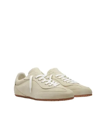 Axel Arigato Womens Sneakers Daze Runner Beige-Gum Suede Trainers Beige/gum