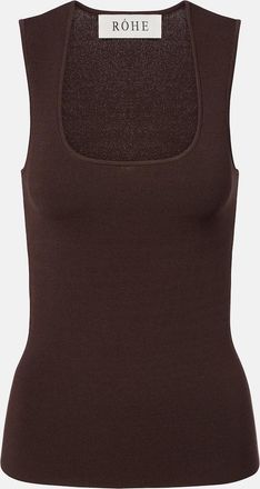 R&oacute;he R&oacute;he Knitted tank top