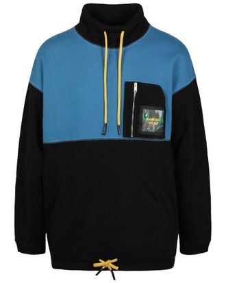 AMBUSH Ambush Logo Patch Mock Neck Sweatershirt