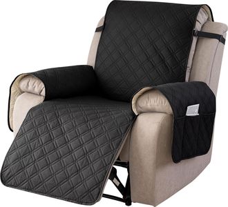 OEM [negro, 71 Cm] Funda Impermeable, Antideslizante Y Lavable Para Sill&oacute;n Reclinable (con El&aacute;stico)