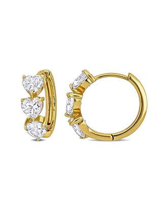 Rina Limor Silver 3.30 Ct. Tw. Lab-Grown Sapphire Earrings