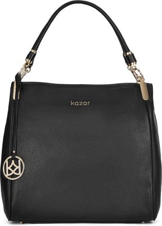 Kazar Dames zwarte tas - Dames - Handtassen - Zwart - ONE Size - Leer - Tassen