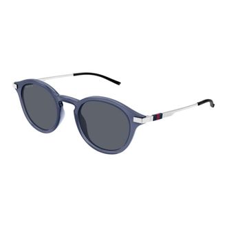Gucci Sunglasses, male, Blue, 48 MM, Sign Sunglasses