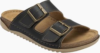 Lotus Womens Rome Womens Sandals - Black - Size: 4