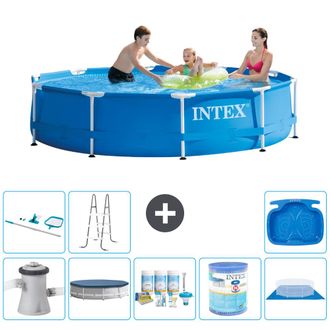 Intex Piscina Con Estructura Redonda - 305x76 Cm - 8-piezas S41660