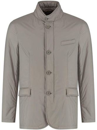 Herno padded jacket - men - Polyamide/Polyurethane - 48 - Grey