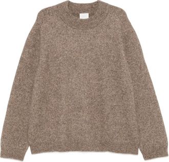 A.P.C. A. p.c. Crew Neck Ribbed-trim Sweater