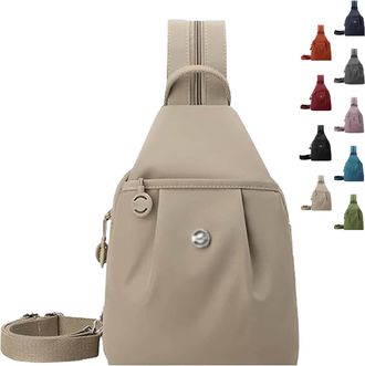 Generic 2026 Premium 3 in 1 Anti-Theft Travel Tote Bag, Waterproof 2-Way Commuter Bag, Large Capacity Convertible Shoulder Bags (Khaki)