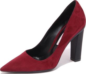 Roberto Festa Milano Su&egrave;de Pump Schoen Gemaakt in Itali&euml; - Dames - Pumps - Rood - 40 EU - Su&egrave;de - Schoenen