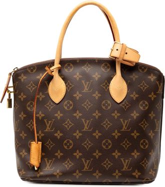 Louis Vuitton Pre-owned Womens Monogram Lockit Pm - Brown Textile - One Size